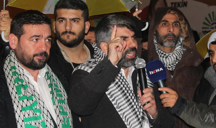 HÜDA PAR Milletvekili Dinç: Filistin'e destek vermeyenler bir şekilde siyonizmin kölesidirler
