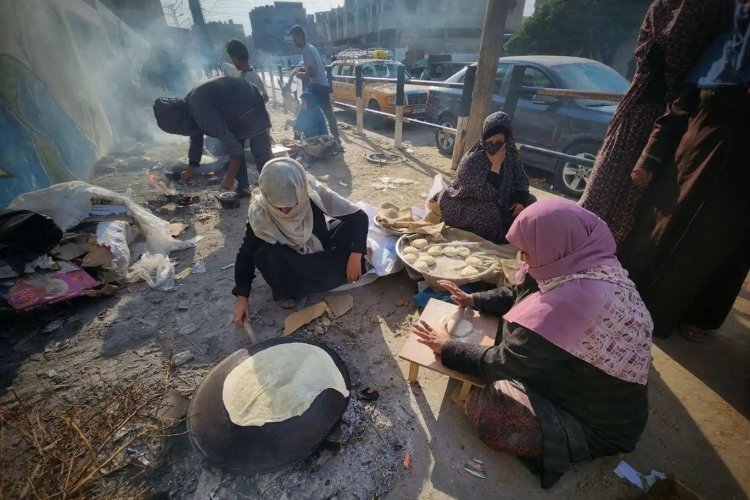 BM, Refah'taki Gazzelilerin hayatta kalmak için temel ihtiyaçlardan yoksun olduğunu bildirdi