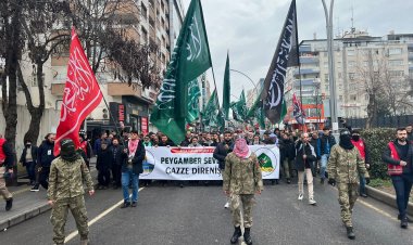 Peygamber Sevdalıları Vakfı’ndan "Aksa Tufanına Destek Yürüyüşü" etkinliği düzenlendi