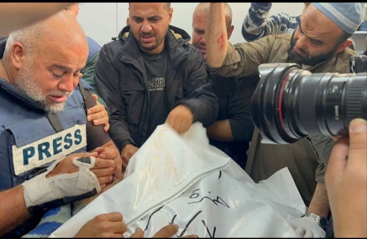 Hamas: İşgalci İsrail’in gazeteci Dahduh ile Süreyya'yı katletmesi savaş suçudur