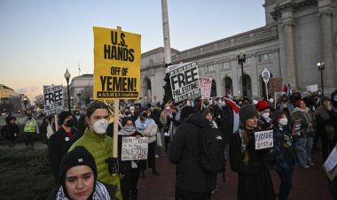 Washington'da "Gazze'de acil ateşkes" gösterisi