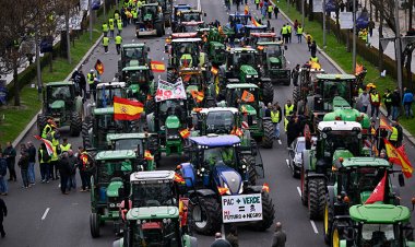 İspanyol çiftçiler yol kapatma eylemine devam ediyor
