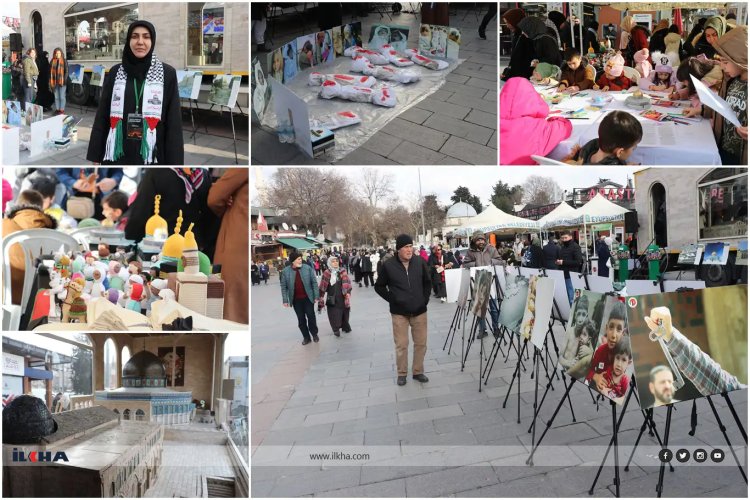 Filistin Vakfı'ndan Gazze için farkındalık etkinliği