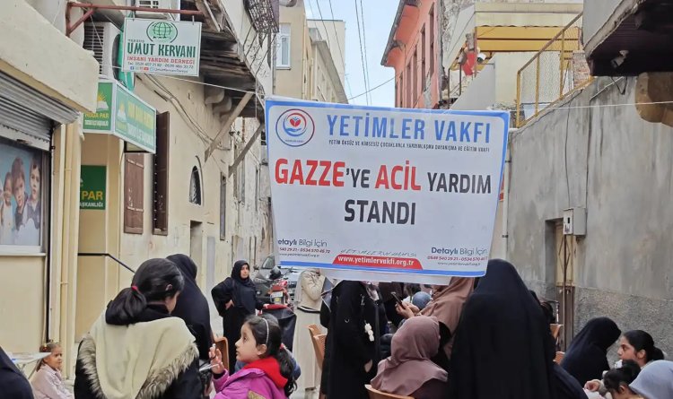 4 kardeş yardım kuruluşundan Gazze yararına kermes