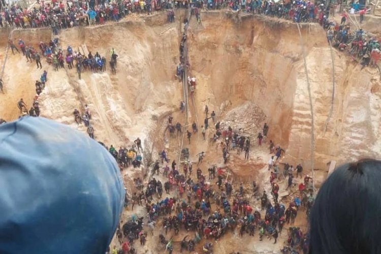 Venezuela'da yasa dışı altın madeninin çökmesi sonucu 30 kişi öldü