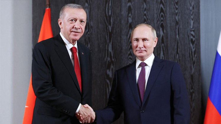 Cumhurbaşkanı Erdoğan, Rusya Devlet Başkanı Putin ile görüştü