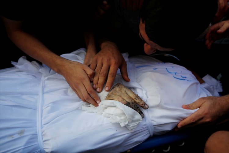 Terör rejiminin 144 gündür saldırılarına devam ettiği Gazze'de şehid sayısı artıyor