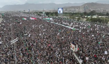 Yemen'de milyonlarca kişi Gazze direnişine destek için yine meydanlara indi