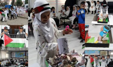 Onlarca çocuk kumbaralarında biriktirdikleri harçlıklarını Gazze'ye bağışladı