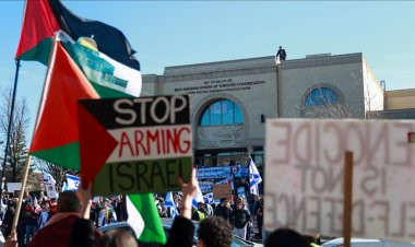 Kanada'da bir sinagogda Batı Şeria'daki Filistinlilere ait topraklar satışa çıkarıldı