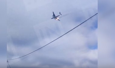 Rus askeri nakliye uçağı düştü