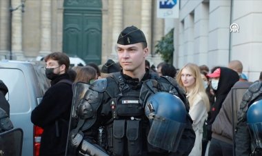 Paris'te polis Filistin halkıyla dayanışma gösterisine izin vermedi