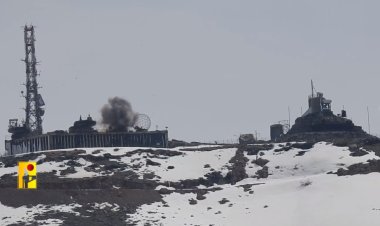 Hizbullah, İşgalci İsrail'in 'Yoav' ve 'Keila' kışlalarındaki füze ve topçu üssünü vurdu