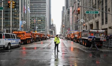 Biden, New York'ta 20 kum dolu kamyonla korunacak