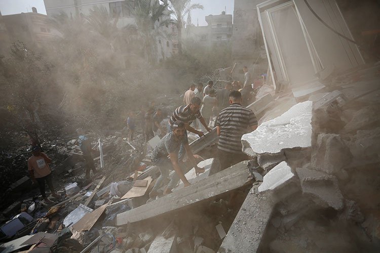 Terör rejimi, Gazze Şeridi'nde son 10 günde 1000'den fazla Filistinliyi katletti