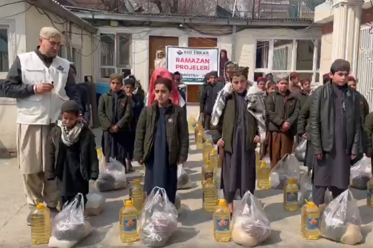 IHO EBRAR'dan Afganistan'da Ramazan yardımı