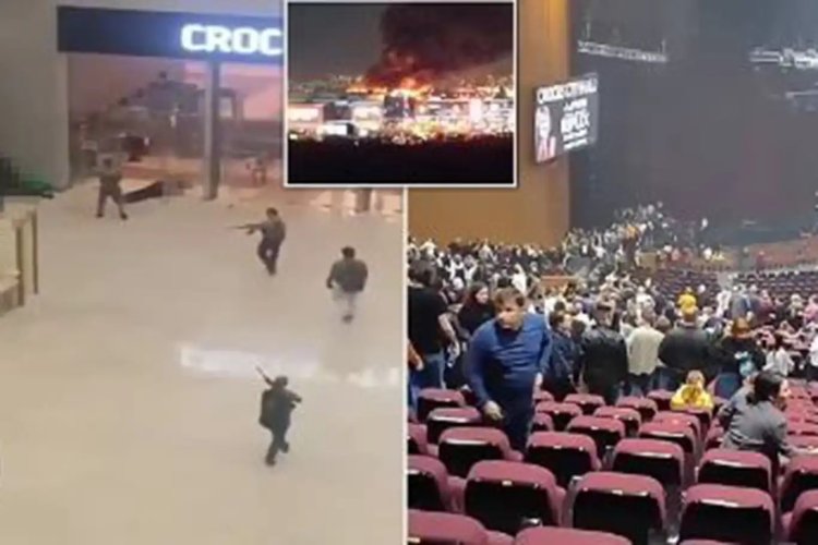 Rusya'da konser salonuna silahlı saldırı: 40 kişi öldü, 100 kişi yaralandı