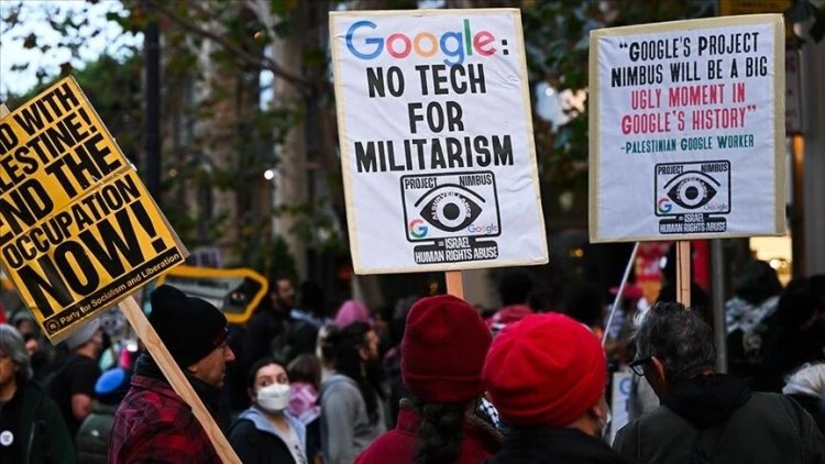 Google ile İşgalci İsrail arasında imzalanan "Nimbus Projesi" anlaşmasına tepkiler sürüyor