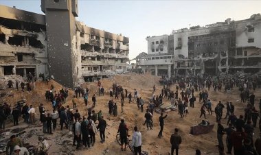 Terör çetesi, Şifa Hastanesinden tamamen yıkarak çekildi