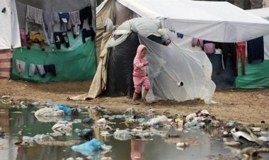 Refah'taki Filistinliler salgın hastalık riskiyle karşı karşıya