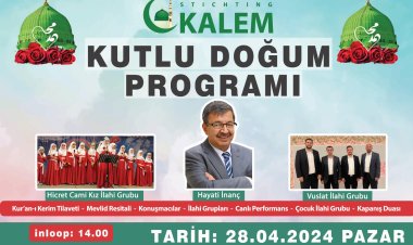 Avrupa Geneli Kutlu Doğum programı hazırlıkları Hollanda’da sürüyor
