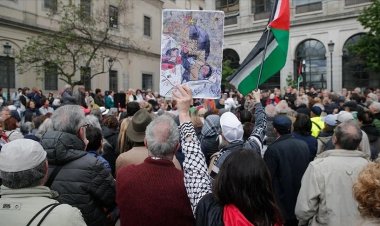 İspanyol sanatçılar ve aydınlar Filistin'e destek için bir araya geldi