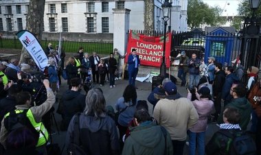 Gazze'de katledilen gazeteciler Londra'da anıldı