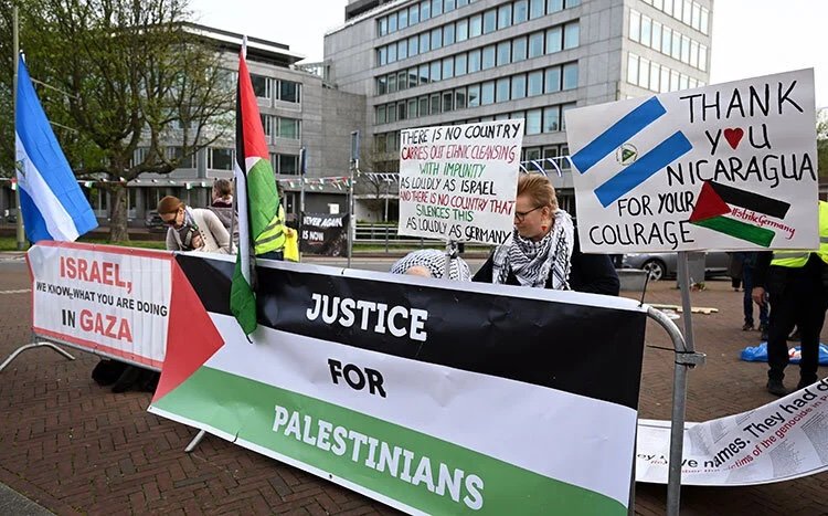 Almanya aleyhine 'Filistin’de soykırıma ortak olduğu' gerekçesiyle açılan dava UAD'da başladı