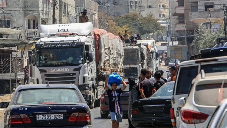 BM: Bu hafta ilk defa Gazze Şeridi'nin kuzeyine 3 yardım konvoyu girdi