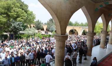 Kudüs şehidi Saklanan için memleketinde gıyabi cenaze namazı kılındı