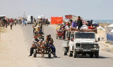 Terör rejiminin saldırıları sonrası 80 bin kişi Refah'tan ayrıldı