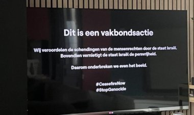 Belçika'nın VRT televizyonu, Eurovision yayını sırasında İsrail’i protesto etti