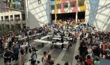 Cenevre Üniversitesindeki Filistin'e destek eyleminde siyonist yanlılarından provokasyon