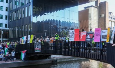 Hollanda'daki üniversitelerde Filistin eylemlerine sert müdahale