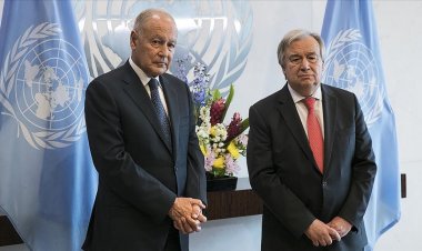 Arap Birliği Genel Sekreteri, Manama'da Guterres ile "Sudan ve Gazze'yi" görüştü