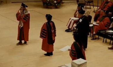 ABD'deki Cornell Üniversitesi, mezuniyet töreni videosunda Filistinli öğrenciyi sansürledi