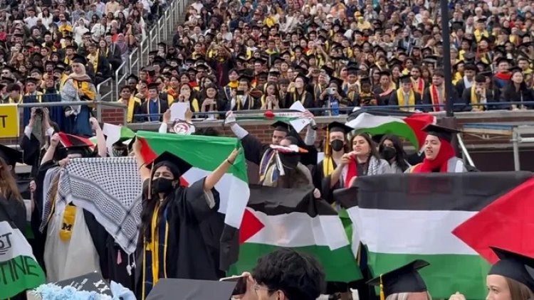 Columbia Üniversitesi Gazze protestoları nedeniyle ana mezuniyet törenini iptal etti