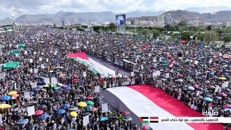 Yemenliler: "Gazze kazanana kadar savaşımız devam edecek, Gazze'nin yanındayız"