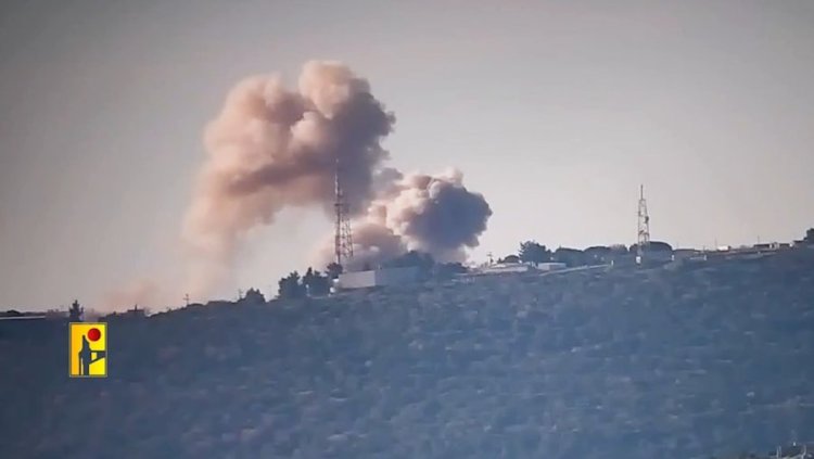Hizbullah, İşgalci İsrail'e ait 2 askeri üsse füzelerle saldırı düzenledi