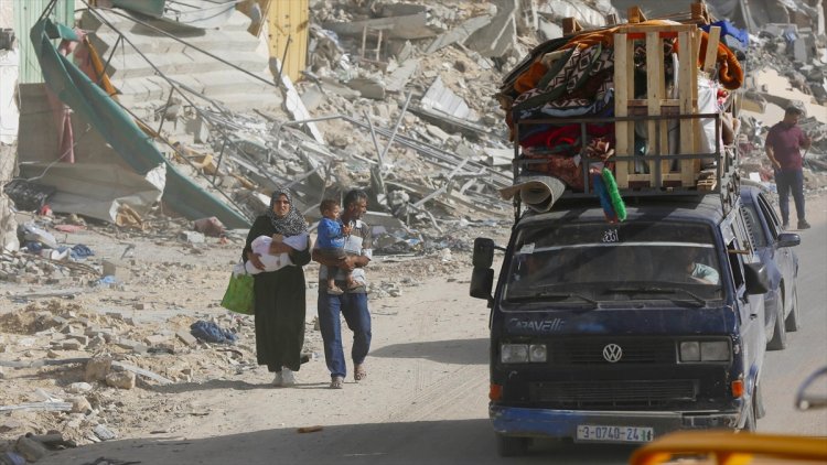 BM: Refah'ta 600 bin kişi yerinden edildi