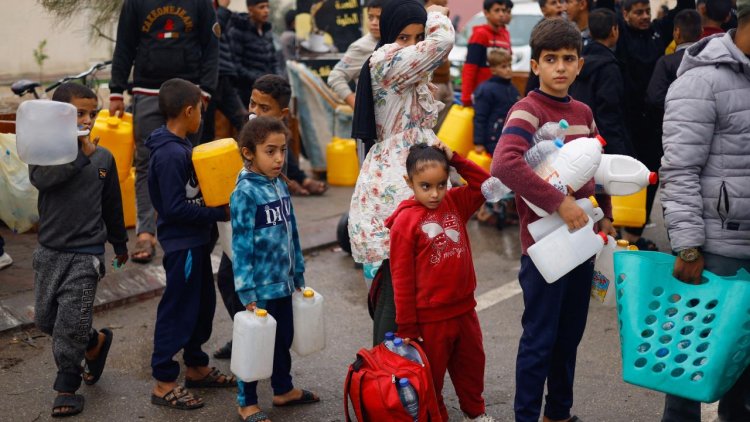 Gazze'de insani dram derinleşiyor: Temiz su bulunamıyor!