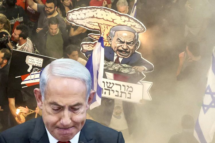 İşgalcilerin yüzde 70'i soykırımcı Netanyahu'nun devrilmesini istiyor