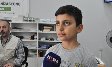 11 yaşındaki çocuk 4 aylık burs parasını Gazze için bağışladı