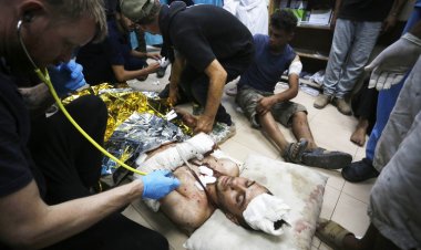 İsrail, Gazze'de toplu halde bulunanları İHA ile bombaladı