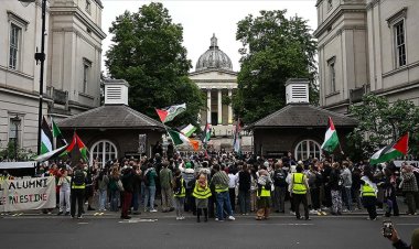 Öğrencileri cezalandırmak bile Filistin'e destek eylemlerini durduramıyor