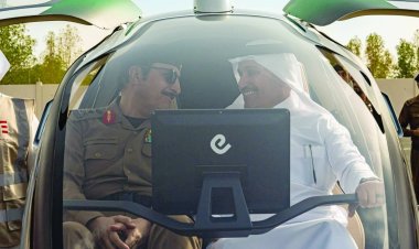 Suudi Arabistan Hac'da 'uçan taksi'yi tanıttı