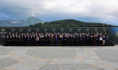 İsviçre'de Ukrayna Barış Zirvesi başladı