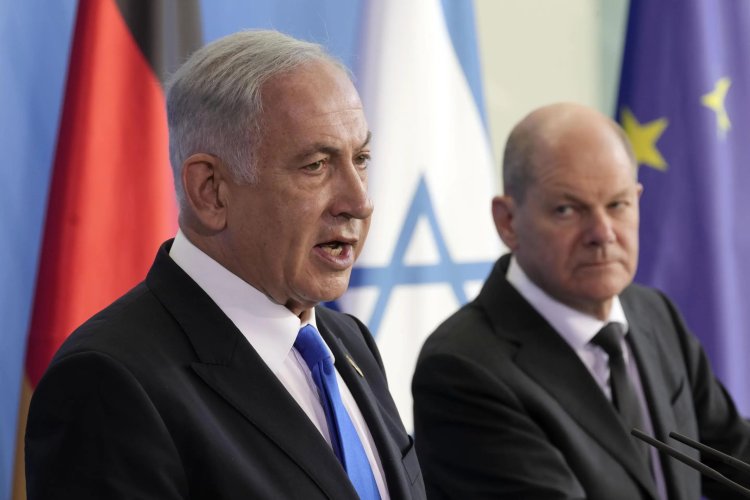 Almanya Başbakanı Scholz, Siyonist Netanyahu ile telefonda görüştü