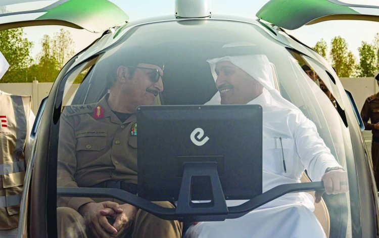 Suudi Arabistan Hac'da 'uçan taksi'yi tanıttı