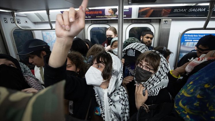 ABD'de Filistin destekçilerinin kimlik tespiti için maske yasağı gündemde